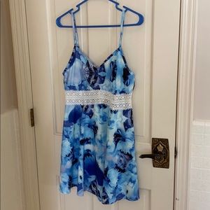 Blue summer dress